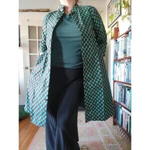 Elisamama Shirt Dress in Electric Olive Sz L NWOT